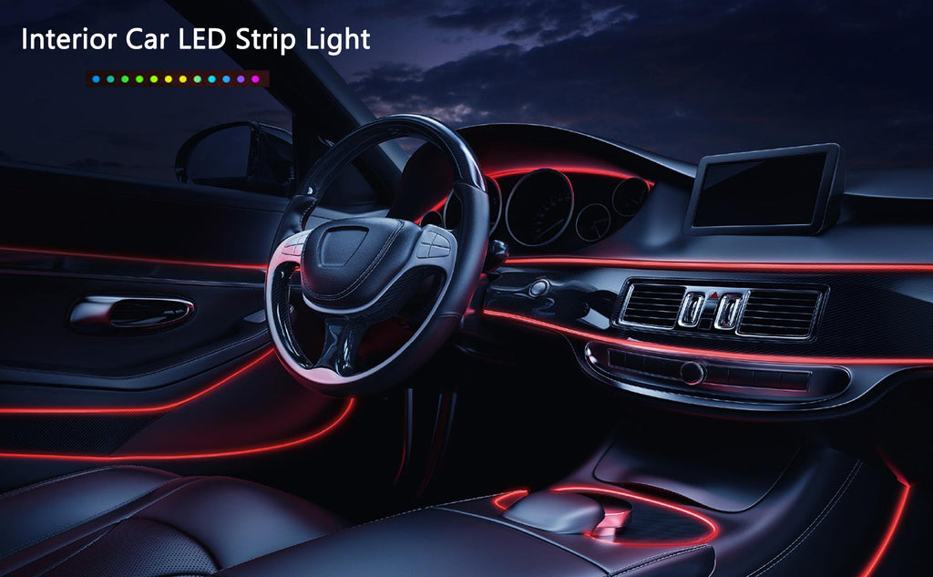 5M Car Interior Led Strip Light Neon