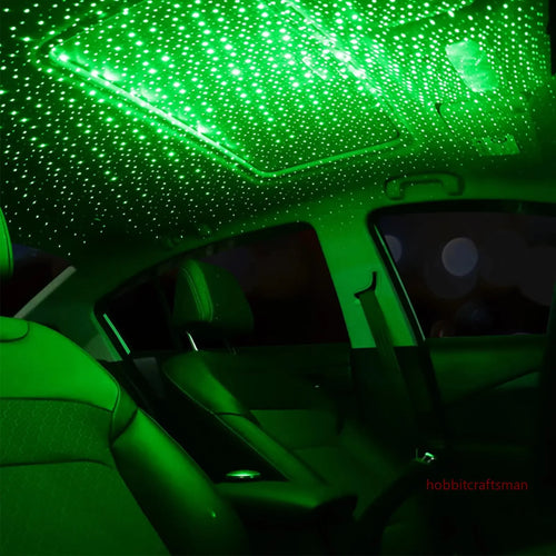 Mini LED Car Roof Star Night Light Projector Atmosphere Galaxy