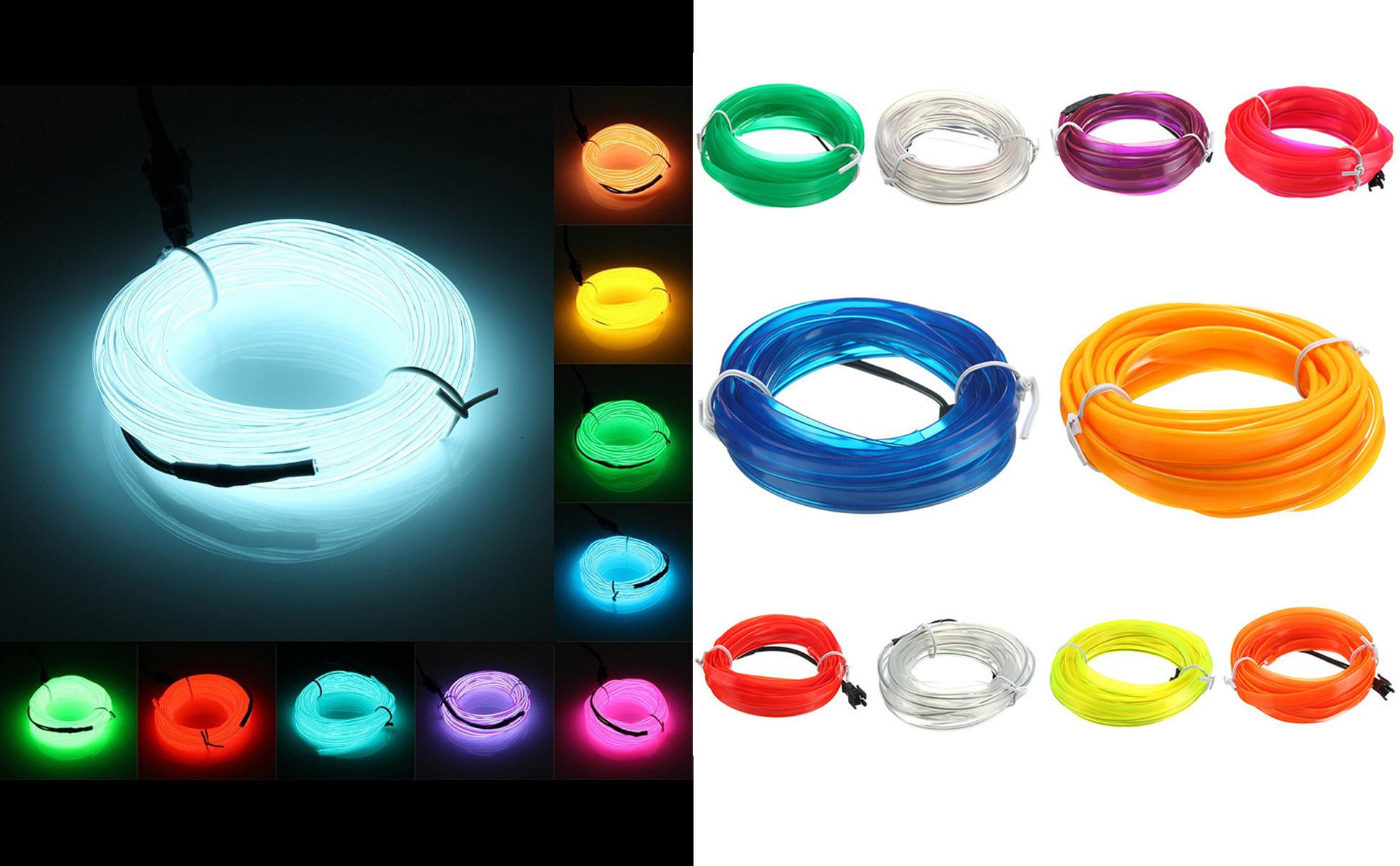 5M Car Interior Led Strip Light Neon