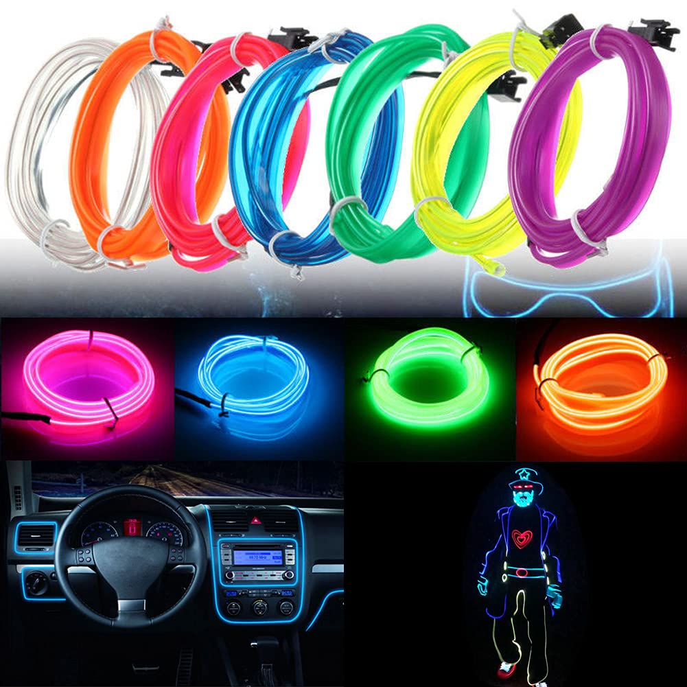 5M Car Interior Led Strip Light Neon