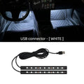 2 in 1 LED Car Neon Light Foot Light LED Interior Decoration